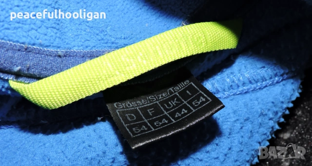 Schoffel мъжко синьо поларено яке за планина  с цип като ново, размер XL, снимка 16 - Якета - 53394369