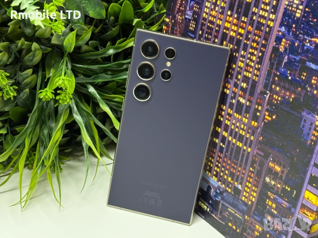 ! ТоП ! Samsung S24 Ultra 256GB Titanium Violet Гаранция, снимка 2 - Samsung - 52698039