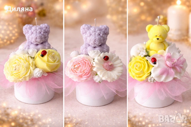 Свещи от соев восък