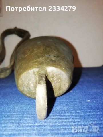 Стар чан, звънец хлопка, 100% автентичност, снимка 5 - Антикварни и старинни предмети - 52282572