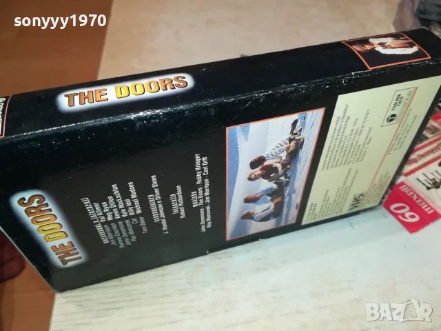 THE DOORS USA 1991-ORIGINAL VHS VIDEO TAPE 2905250424, снимка 10 - Други музикални жанрове - 50465279