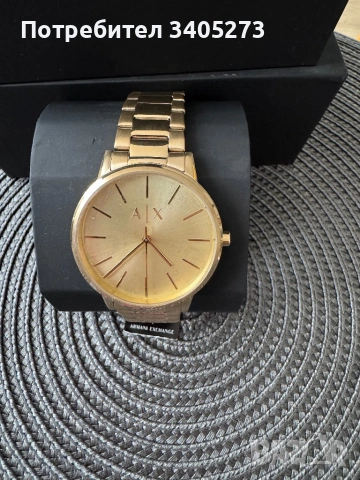 Комплект часовник гривна ARMANI EXCHANGE AX7144, снимка 6 - Мъжки - 53695534
