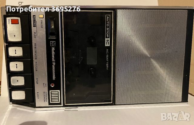 Касетофон National Panasonic, снимка 1 - Радиокасетофони, транзистори - 45514690