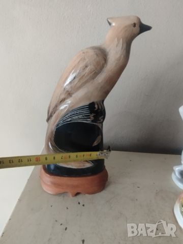 статуетка,фигура птица, снимка 3 - Декорация за дома - 46135701