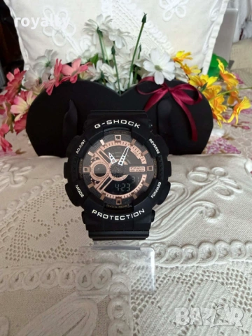 G-SHOCK Нов Черен Часовник 