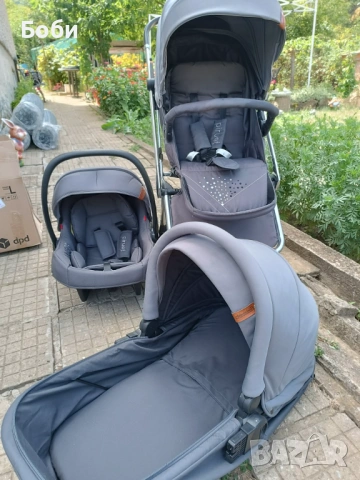 Детска количка Chipolino Piruet 3 в 1, снимка 2 - За бебешки колички - 53890016