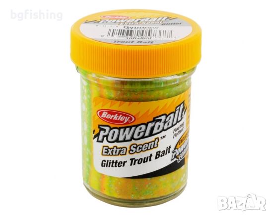 Паста PB Extra Scent Glitter Trout Bait, снимка 4 - Стръв и захранки - 45432858