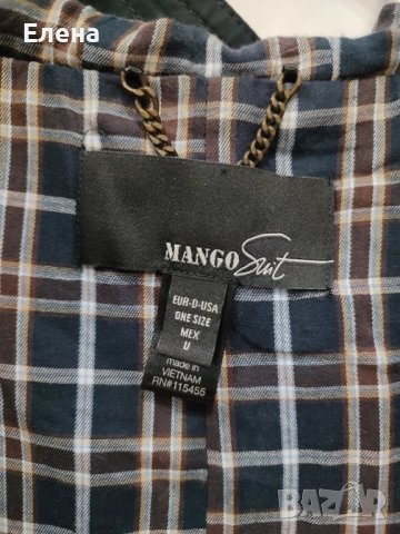 Дамски шлифер Mango , снимка 3 - Якета - 52390319