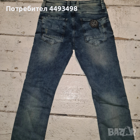 Тотална разпродажба-Унисекс Дънки-PHILIPP PLEIN-от 350лв, снимка 3 - Дънки - 53478066