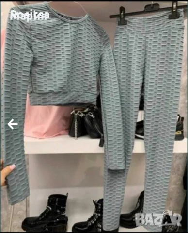 Спортен комплект - цвят мента 