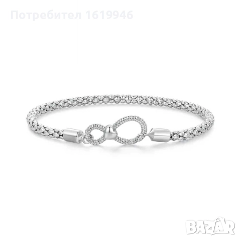 Сребърни гривни за талисмани, снимка 10 - Гривни - 27369702