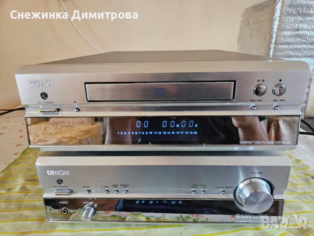 Стерео уредба Denon DRA-201SA+DCD 201SA