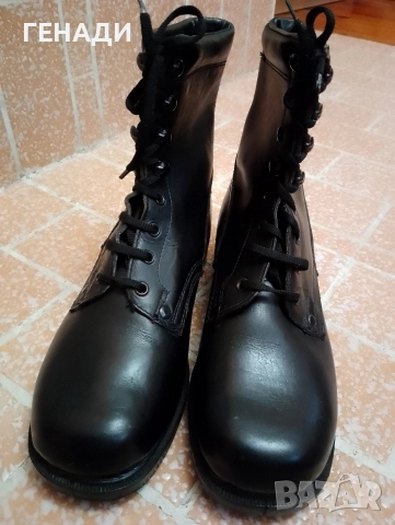 Оригинални български военни кубинки от социализма, номер 43, снимка 2 - Маратонки - 52594485