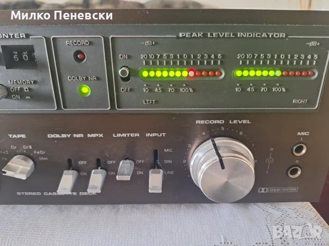 DUAL C 820 STEREO CASSETTE DECK  MADE IN JAPAN , снимка 2 - Декове - 48956612