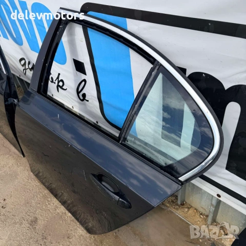 Задна лява врата черна от BMW E60, БМВ 520 Е60 2.2I, снимка 4 - Части - 54080746