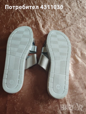 Нови дамски чехли Walkx women естествена кожа 41 номер, снимка 6 - Чехли - 53378093