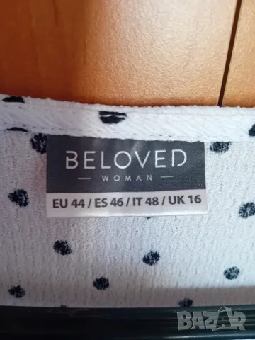 Бяла рокля на точки, снимка 5 - Рокли - 49940192