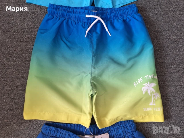 Плажни шорти 8-9 г. - 10 лв, снимка 5 - Детско бельо и бански  - 51105515