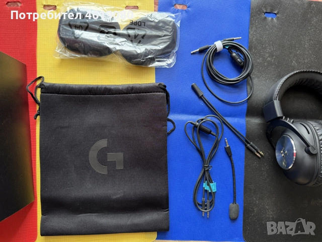 Слушалки Logitech G Pro X, снимка 4 - Слушалки за компютър - 52654431