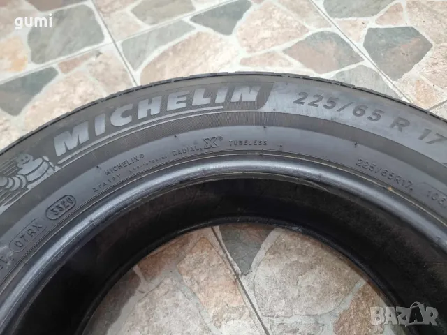 4бр зимни гуми 225/65/17 MICHELIN L01661 , снимка 6 - Гуми и джанти - 47504329