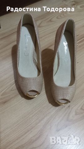 Дамски обувки с отворени пръсти , снимка 3 - Дамски обувки на ток - 45900057