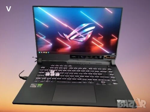 Asus ROG Strix G15,15,6,R9-5900HX,NVIDIA RTX 3060,16GB Ram/4TB SSD,FHD 144Hz, снимка 2 - Лаптопи за дома - 51378353