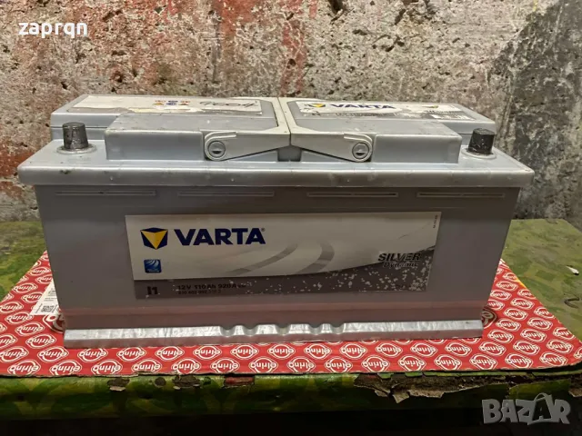 Почти нов акумулатор Варта/Varta Silver 110 ам/ч 920 А с гаранция , снимка 2 - Части - 47488694