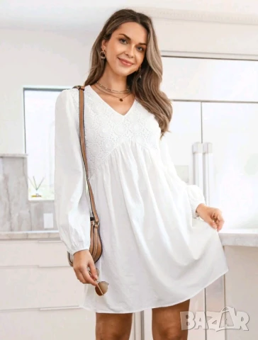 Бяла рокля S р-р 