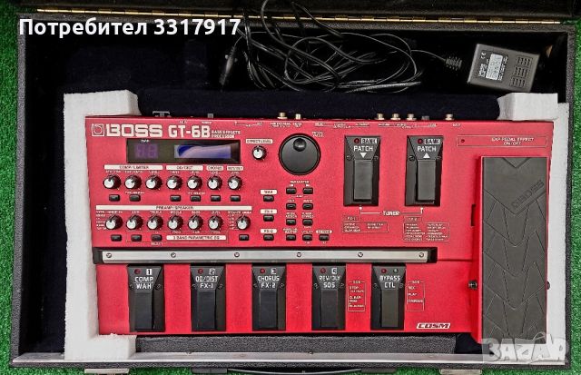 Boss GT-6B + Boss BRC-230T + куфар, снимка 6 - Китари - 45712715