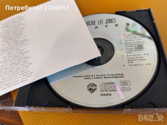 RICKIE LEE JONES, снимка 4 - CD дискове - 45667971
