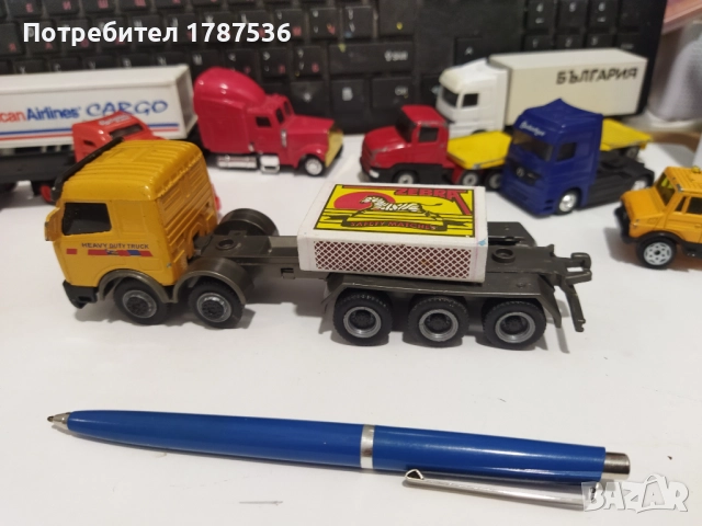 Малки камиончета 1/87м. И колички към 1/65м.