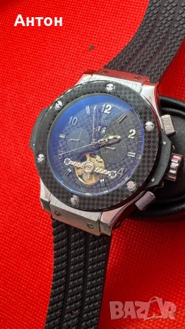 Мъжки часовник Hublot модел Geneva с автоматичен механизъм, снимка 5 - Мъжки - 51145484