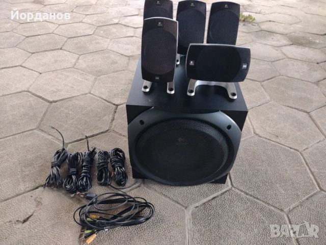 озвучителна система Logitech Z5500 , снимка 5 - Аудиосистеми - 47084389
