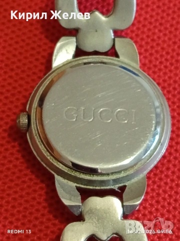Модерен дамски часовник GUCCI QUARTZ стил и елегантност 12231, снимка 6 - Дамски - 53491429