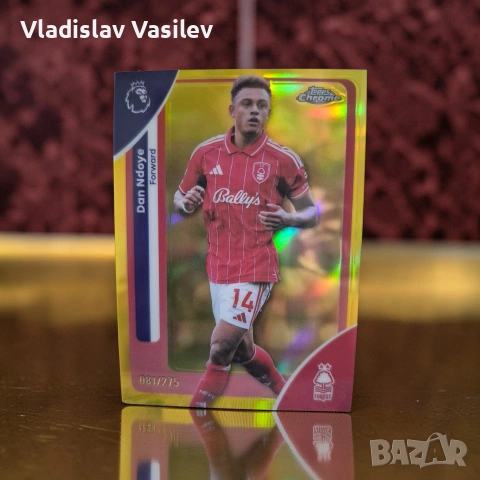 Topps EPL Chrome 25/26 - Chase cards, снимка 6 - Колекции - 53646401