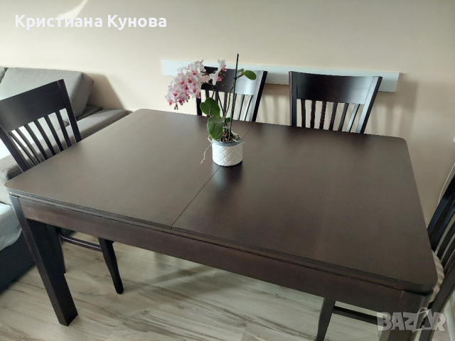 Трапезна маса с 6 стола, снимка 16 - Маси - 45038201