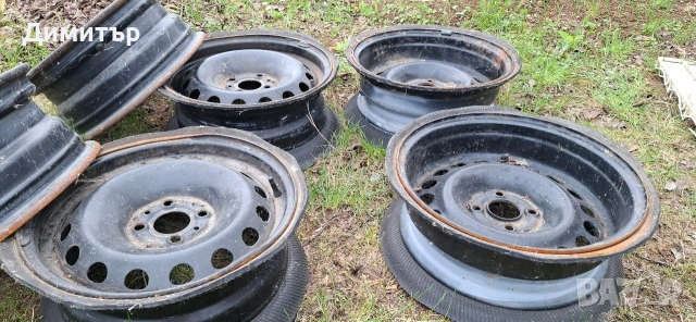 Обърнати джанти 15" 4х100, снимка 2 - Гуми и джанти - 54200579
