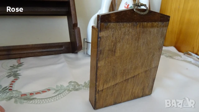 Порцеланови напръстници с поставка от дърво, снимка 7 - Декорация за дома - 50989204