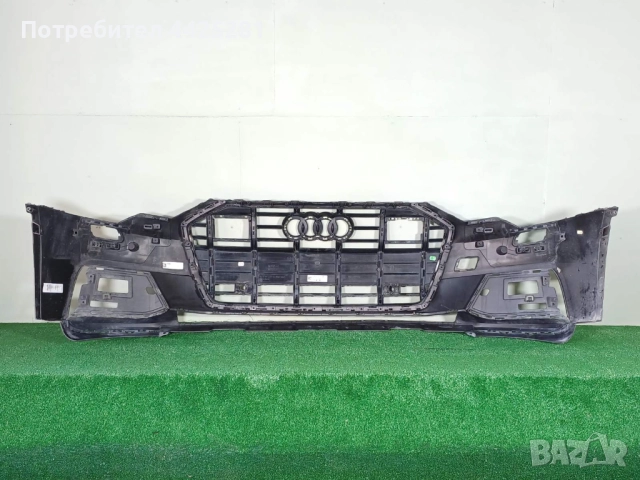 предна броня с решетка Audi A6 C8 Allroad 2018-2024 г. #1072V .  4K0807437H, снимка 5 - Части - 51712693
