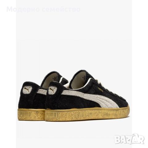 Кецове puma suede vintage the neverworn unisex shoes black, снимка 3 - Кецове - 46760578