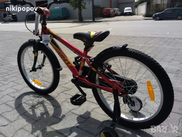 SPRINT Велосипед 20" CASPER червен, снимка 8 - Велосипеди - 53773144