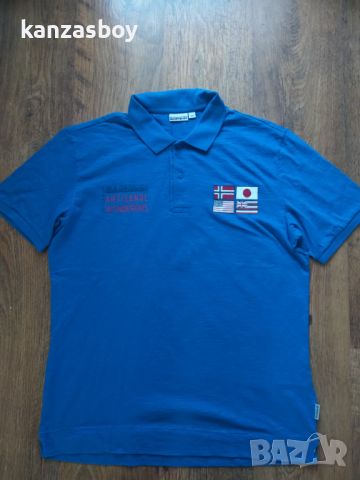 Napapijri Polo Shirt - страхотна мъжка тениска КАТО НОВА ХЛ, снимка 4 - Тениски - 45496359