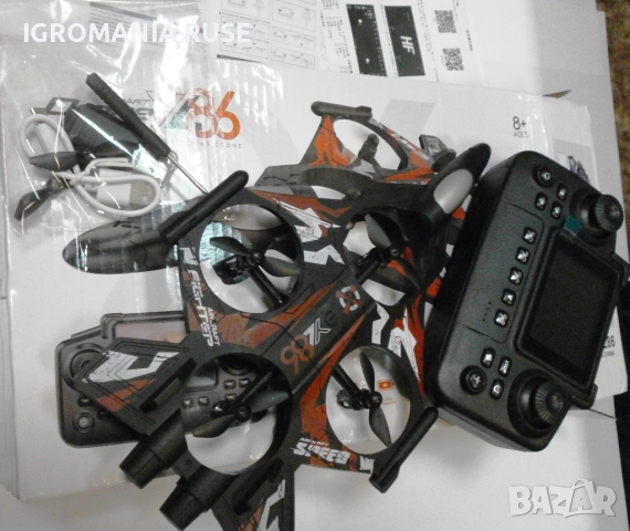 САМОЛЕТ ДИСТАНЦИОННО AIRPLANE AIRCRAFT DRONE ДРОН  Remote Control RC 2.4G Camera Камера, снимка 13 - Дронове и аксесоари - 52931740