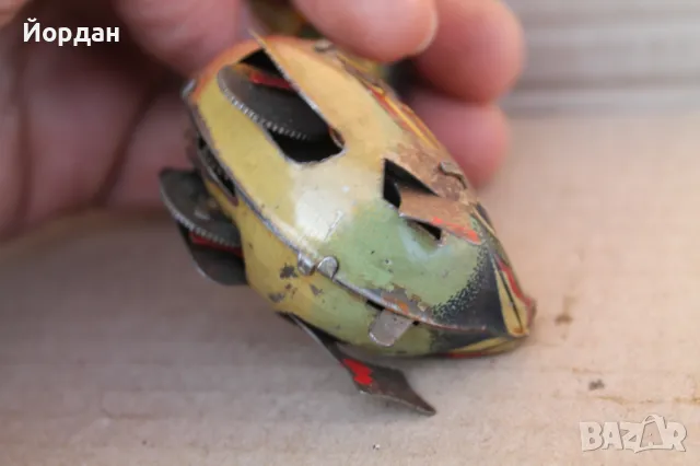 Стара детска ламаринена играчка, снимка 9 - Колекции - 49260939