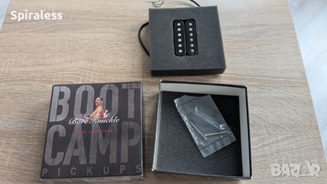 Bare Knuckle Boot Camp True Grit Alnico V Bridge  - адаптер за китара, снимка 3 - Китари - 53315479