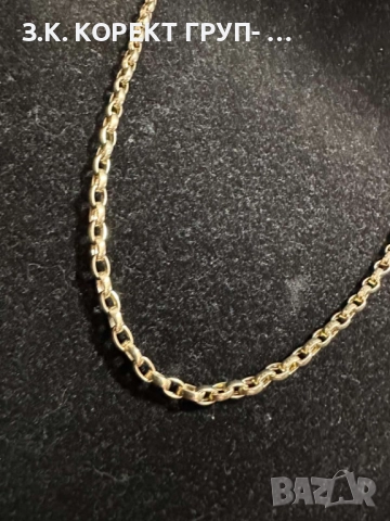 Златен синджир 14к, 9,19гр, снимка 8 - Колиета, медальони, синджири - 52648925