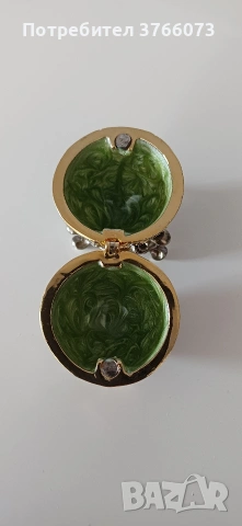 Яцца на Фаберже от Сваровски, снимка 7 - Бижутерийни комплекти - 54211108