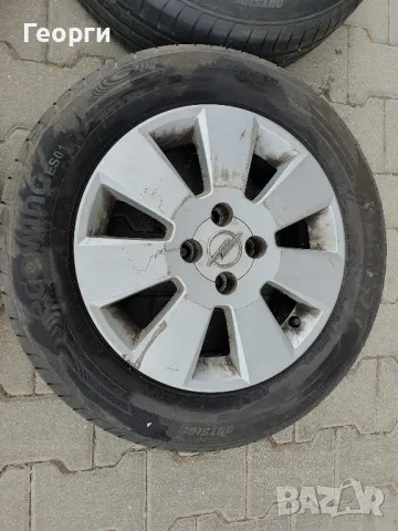 Оригинални джанти за Opel 15" 4x100, снимка 4 - Гуми и джанти - 47098077