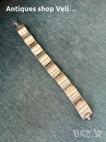 Сребърна гривна №7836 , снимка 4 - Гривни - 53082907