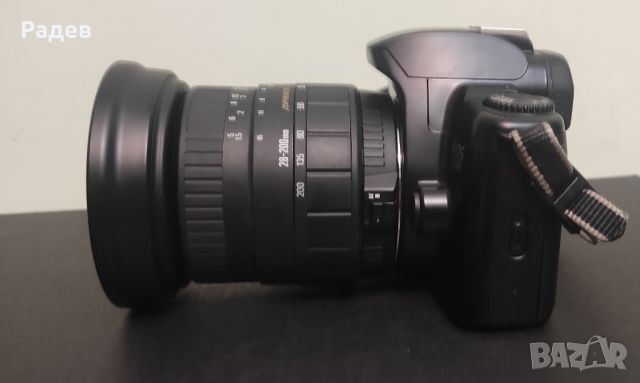 Canon EOS 500 SLR с обектив sigma asperial 28-200mm 1:3.8-5.6 UC , снимка 6 - Фотоапарати - 45675983